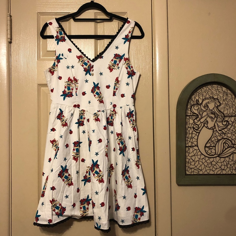 Disney Ariel Pin Up Vintage Tattoo Dress Hot Topic